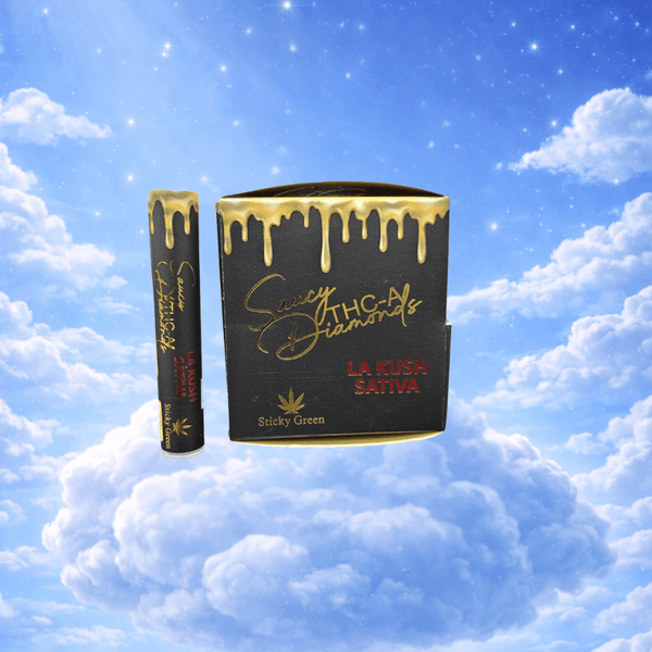 LA Kush Sativa Pre Rolls – Saucy Diamonds - Sticky Green Flower