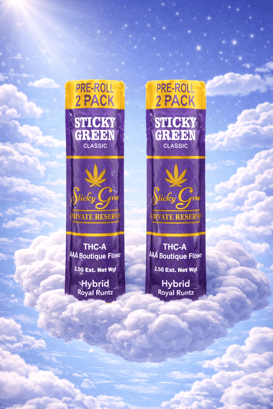 Private Reserve 2ct Pre Rolls - Sticky Green Flower