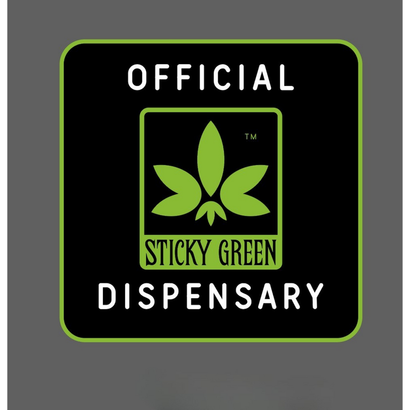 Sticky Green Neon Sign