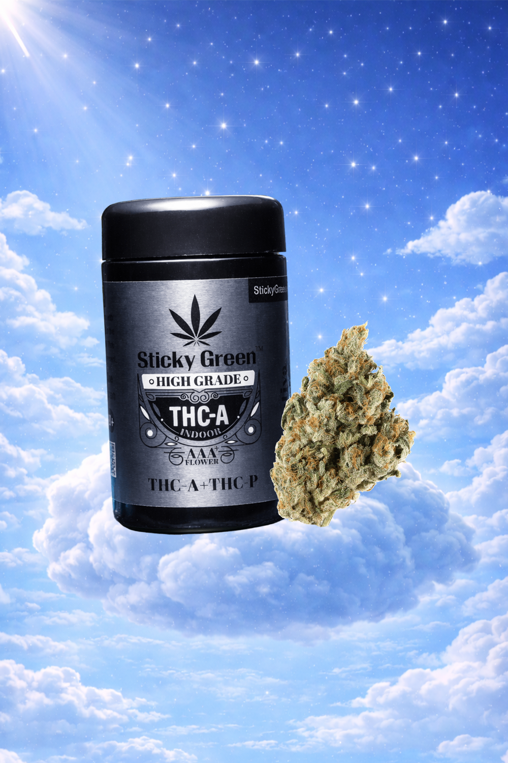 Silver Kush High Grade Flower (Hybrid)