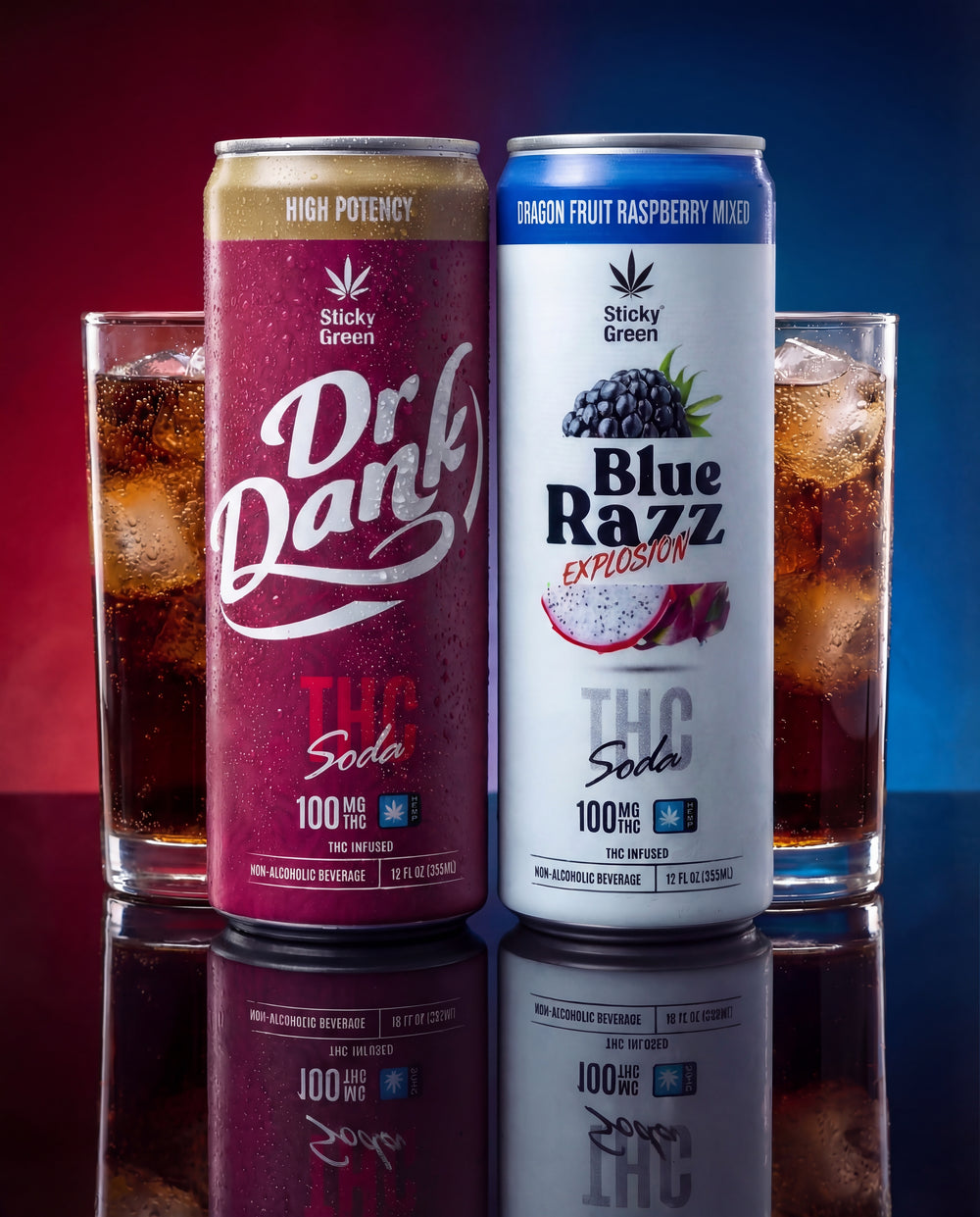 100MG Infused Soda THC Infused