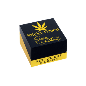 Sticky Green Saucy Diamond - Sticky Green Flower