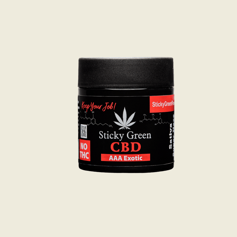 Super Haze CBD AAA Exotic Flower (Sativa) - Sticky Green Flower