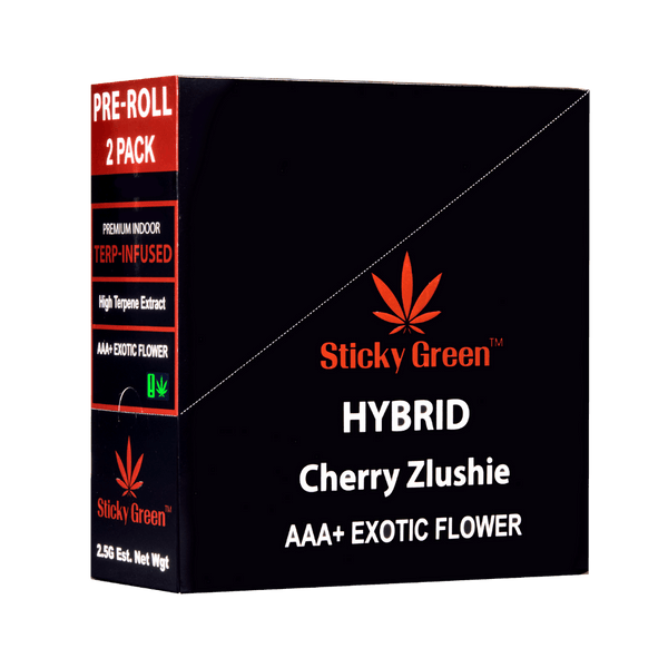 Terp Infused 2 pack Pre Rolls - Sticky Green Flower