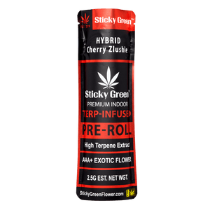 Terp Infused 2 pack Pre Rolls - Sticky Green Flower