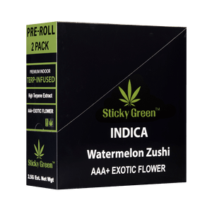 Terp Infused 2 pack Pre Rolls - Sticky Green Flower