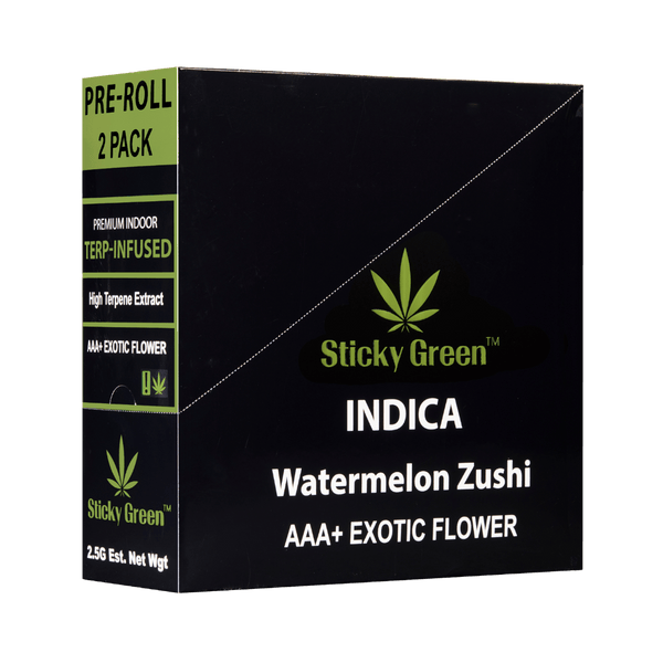 Terp Infused 2 pack Pre Rolls - Sticky Green Flower