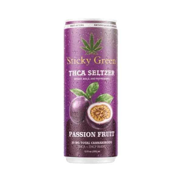THCA Seltzer - Sticky Green Flower
