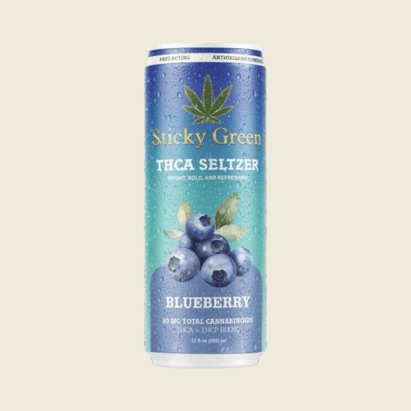 THCA Seltzer - Sticky Green Flower