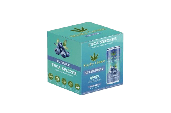 THCA Seltzer - Sticky Green Flower