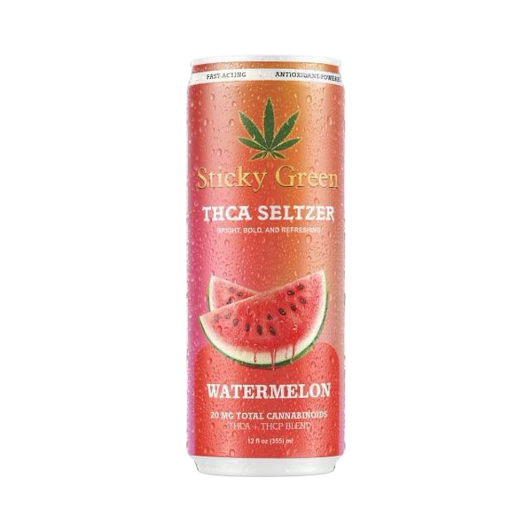 THCA Seltzer - Sticky Green Flower