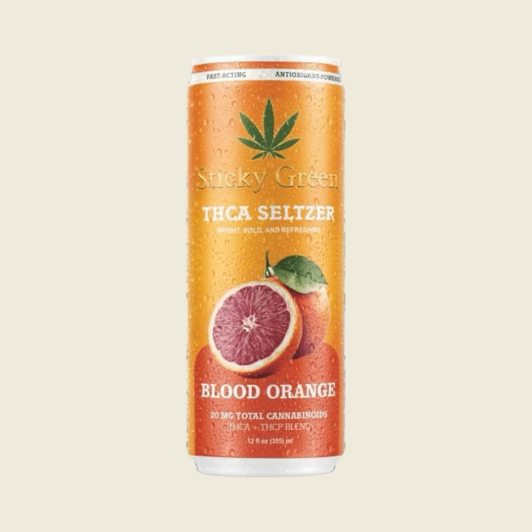 THCA Seltzer - Sticky Green Flower