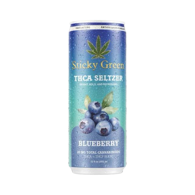 THCA Seltzer - Sticky Green Flower