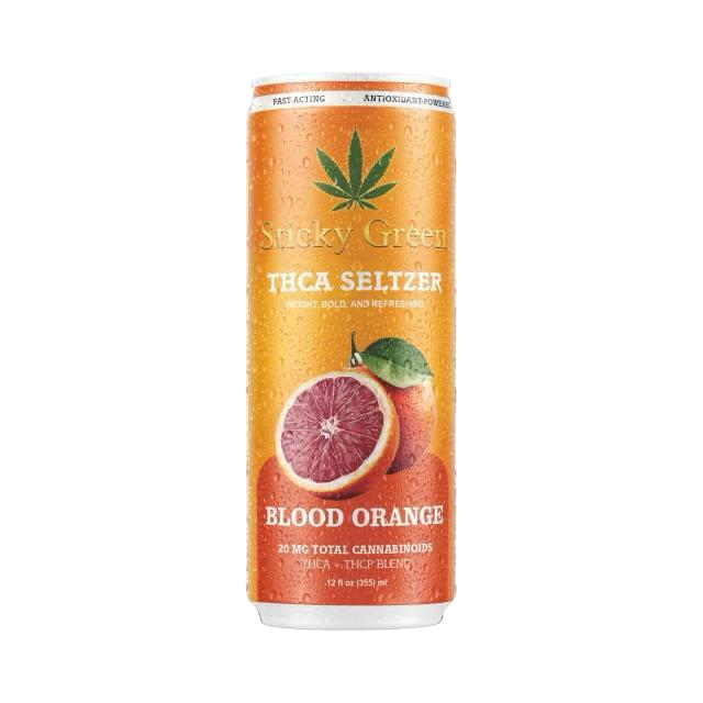 THCA Seltzer - Sticky Green Flower