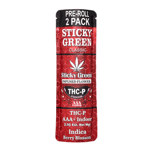 THCP 2ct Pre Rolls - Sticky Green Flower