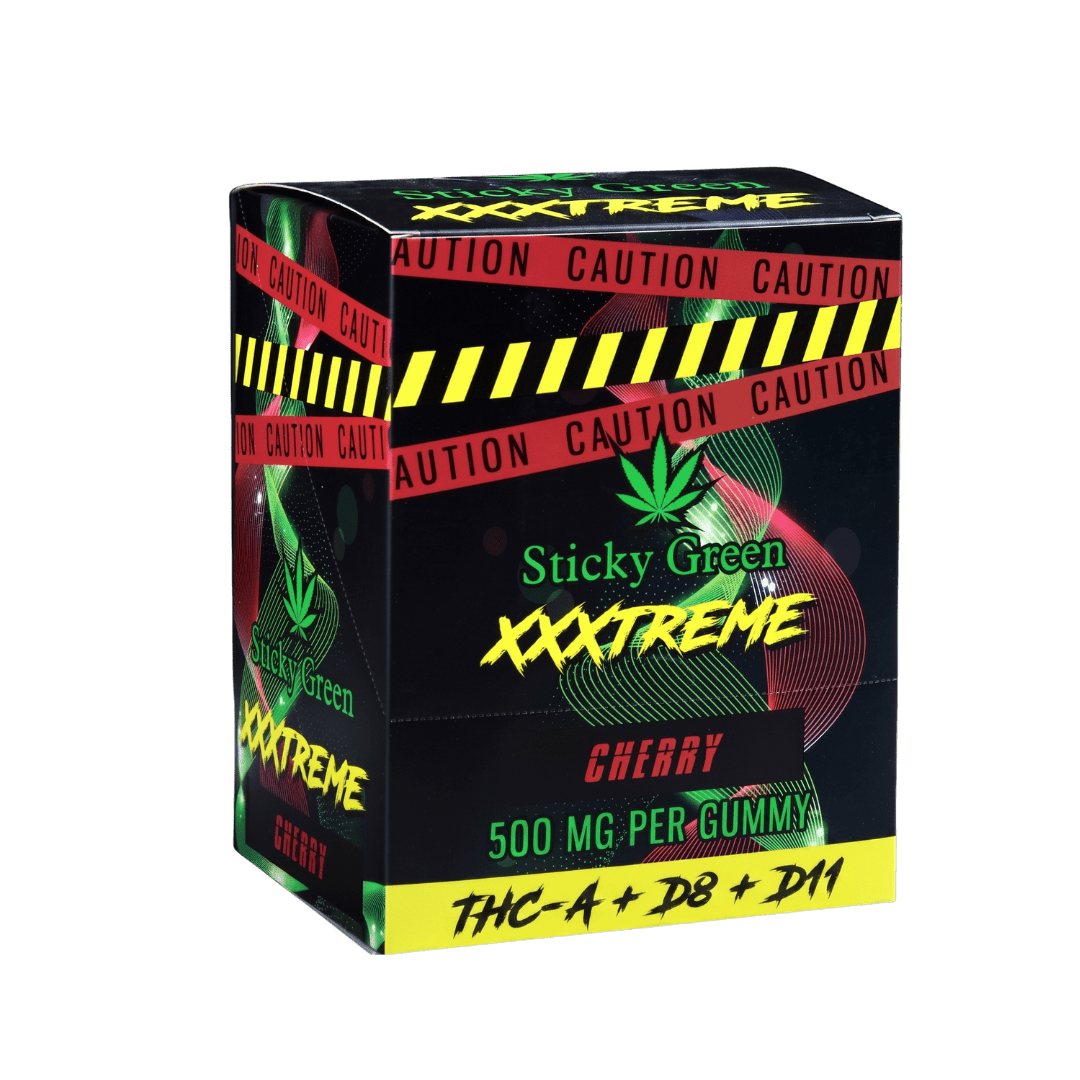 XXXtreme Gummies 500mg (10ct) - Sticky Green Flower