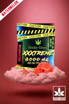 XXXtreme Gummies 8000mg - Sticky Green Flower