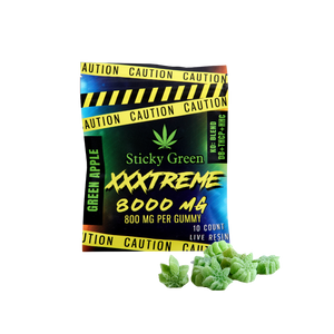 XXXtreme Gummies 8000mg - Sticky Green Flower