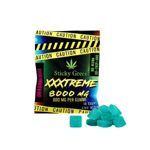 XXXtreme Gummies 8000mg - Sticky Green Flower