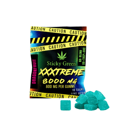 XXXtreme Gummies 8000mg - Sticky Green Flower