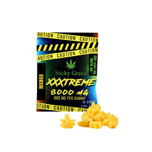 XXXtreme Gummies 8000mg - Sticky Green Flower