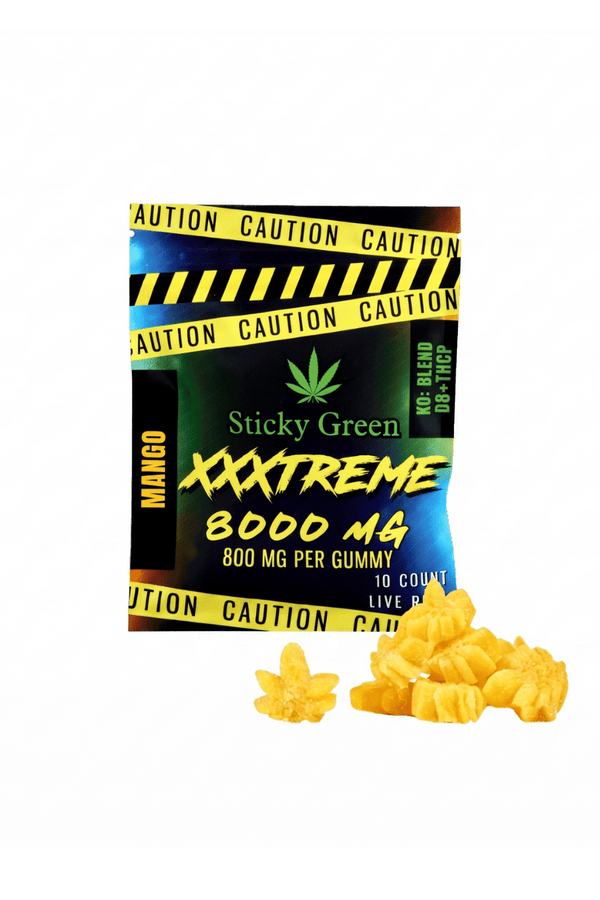 XXXtreme Gummies 8000mg - Sticky Green Flower