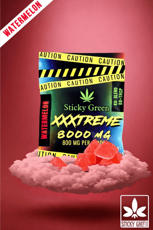 XXXtreme Gummies 8000mg - Sticky Green Flower