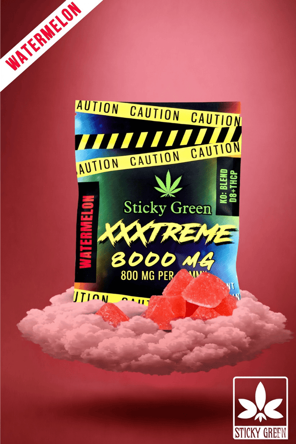 XXXtreme Gummies 8000mg - Sticky Green Flower